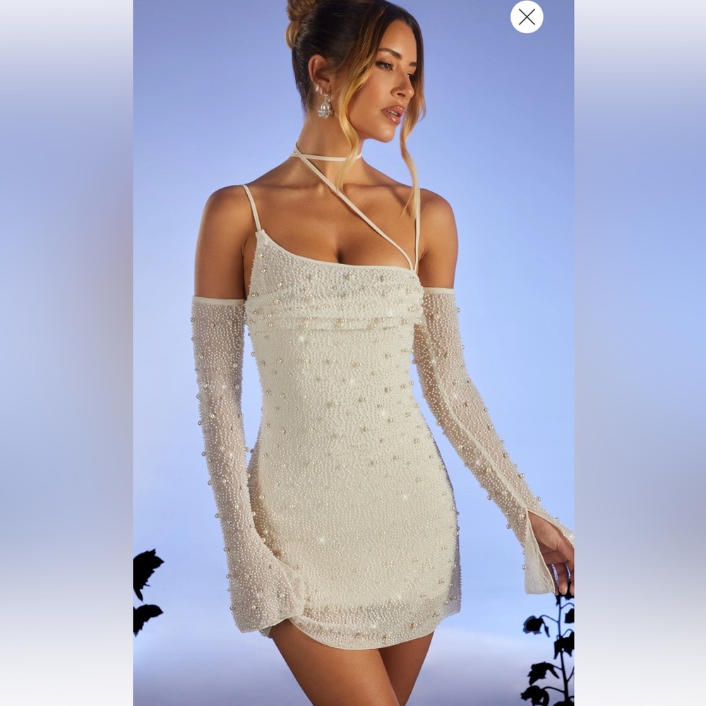 Oh Polly Bachelorette dress with sleeves